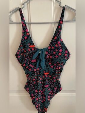 Roller Rabbit floral one piece swimsuit